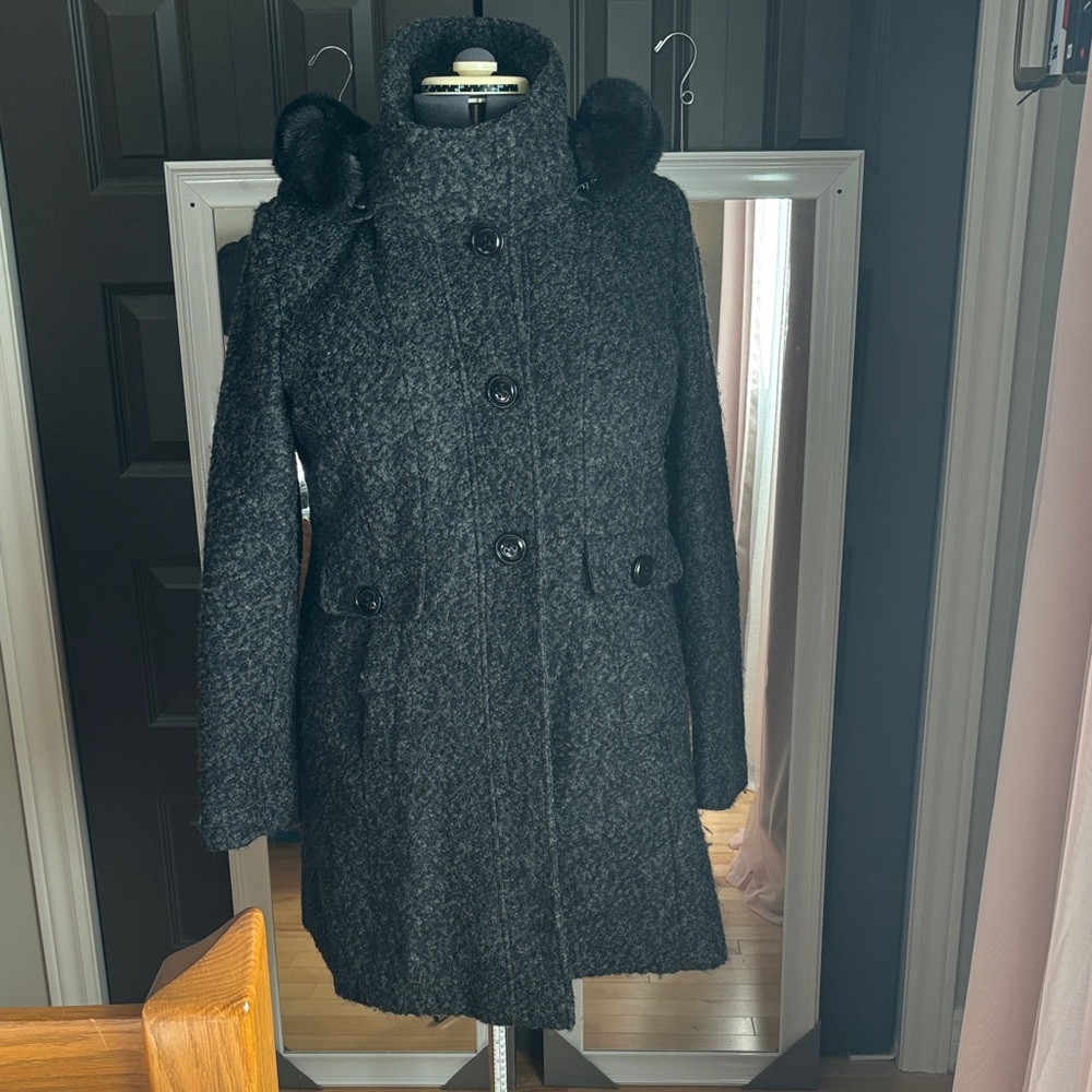 Elegant Black Women's Coat